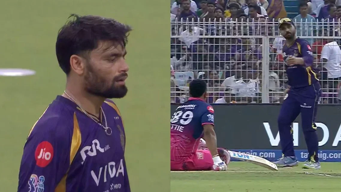 Rinku Singh and Ajinkya Rahane (Source: Screengrab/JioHostar)