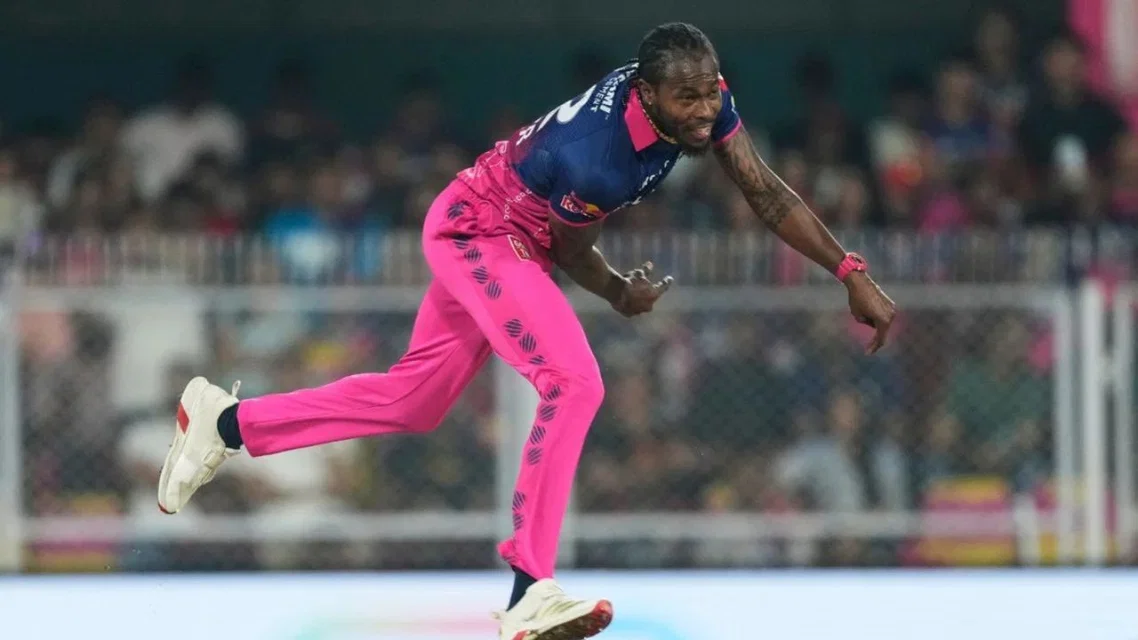 Jofra Archer for Rajasthan Royals in IPL 2026 [Source: AP]