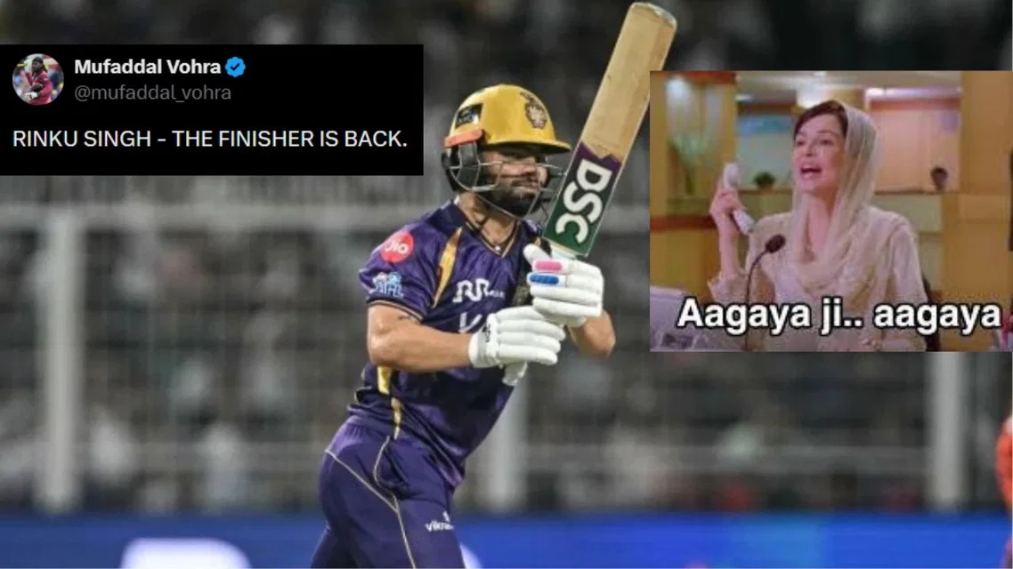 Fans praise Rinku Singh [Source: AFP]