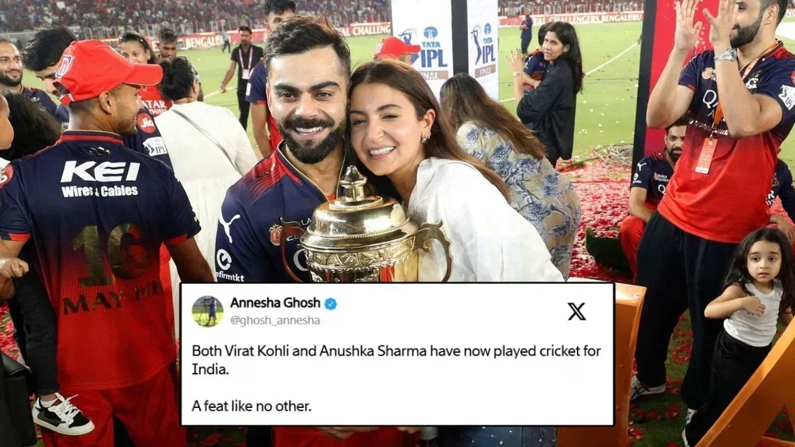 Virat Kohli and Anushka Sharma [Source: X and Screengrabs]