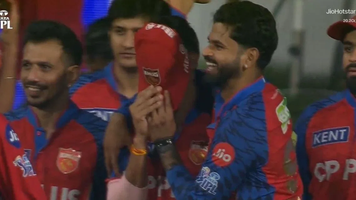 Shreyas Iyer and Shashank Singh - (Source: ScreenGrab/Hotstar)
