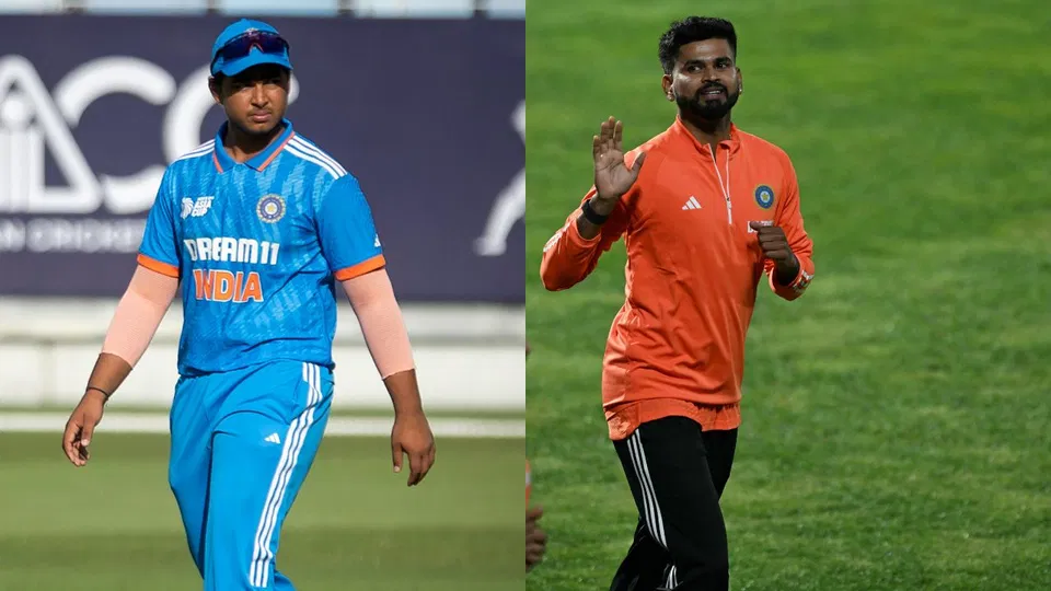 वैभव सूर्यवंशी श्रेयस अय्यर (एएफपी)