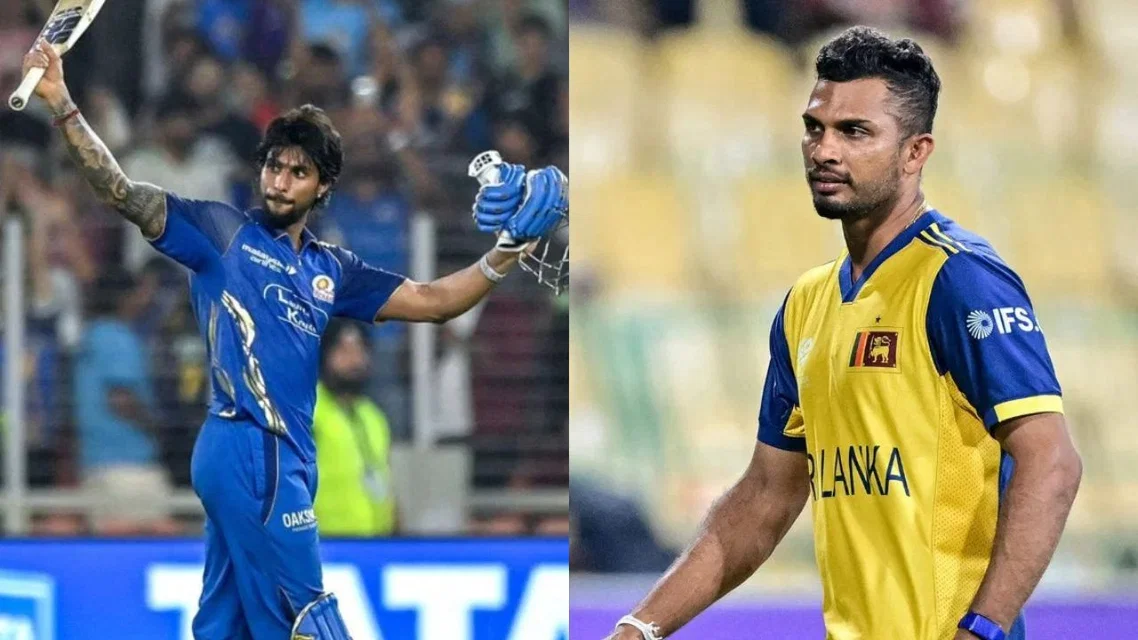 Tilak Varma and Dasun Shanaka [Source: AFP]