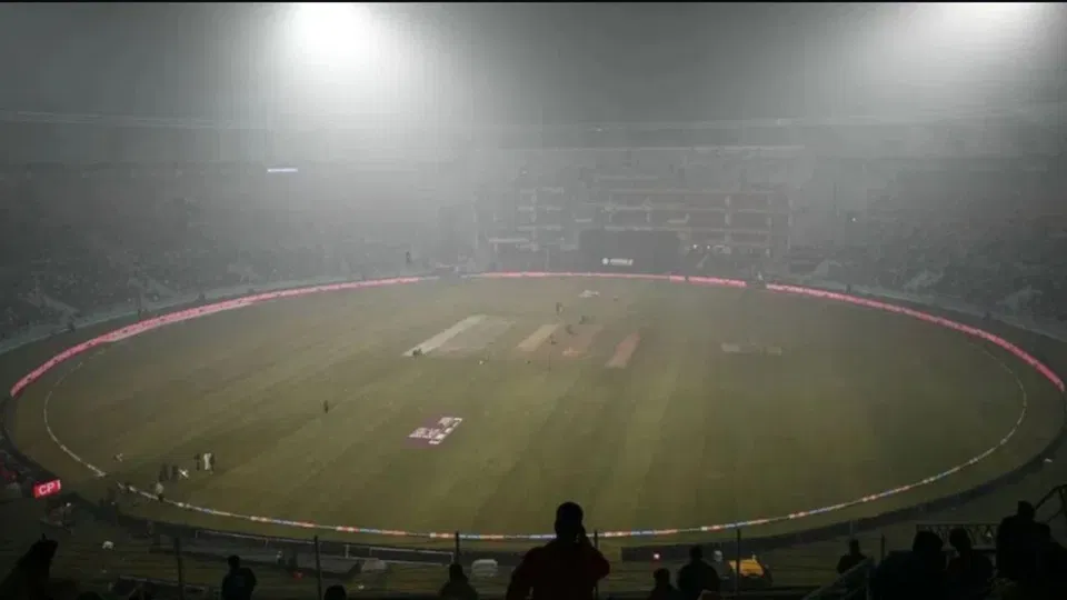 एकाना क्रिकेट स्टेडियम की पिच और मौसम की रिपोर्ट [स्रोत: एएफपी]
