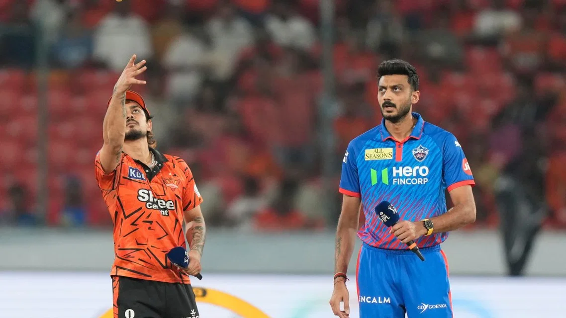 Axar Patel elects to bowl first vs SRH [Source: AP]
