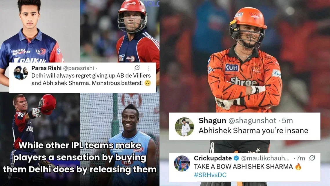 TR on Abhishek Sharma 135. [Source - X.com/AFP]