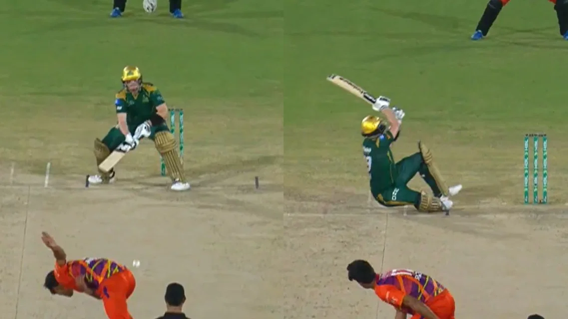 Steve Smith in action in PSL 2026 [Source: screengrab]