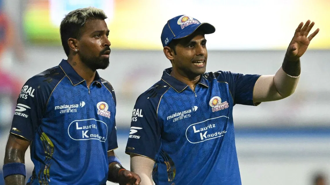 Tilak Varma compares Suryakumar Yadav to Hardik Pandya [Source: AFP]