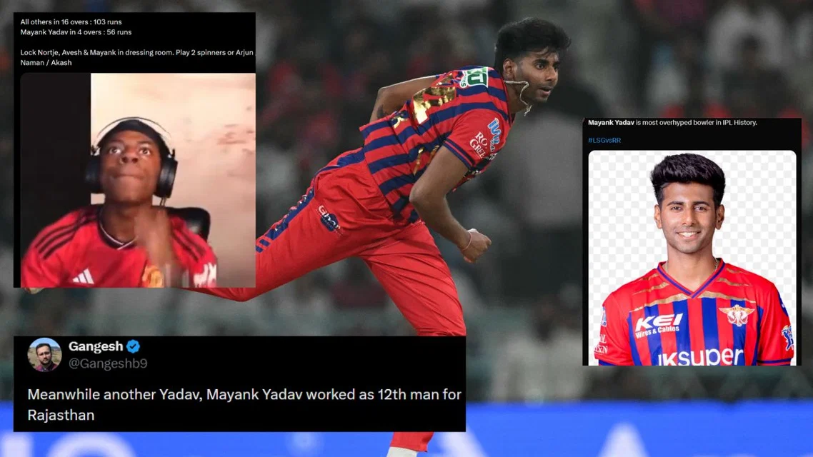 Mayank Yadav trolled by fans [Source: AFP]