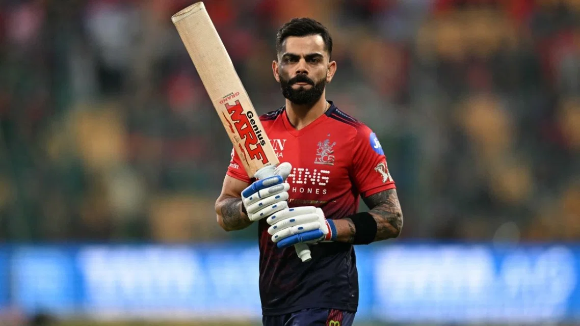 Virat Kohli creates IPL history [Source: AFP]
