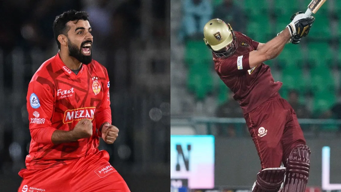 Hyderabad Kingsmen vs Islamabad United PSL 2026 match [Source: AFP and AP]