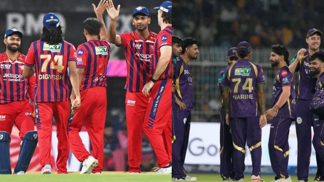 LSG vs KKR Head To Head Records (Source: AP)