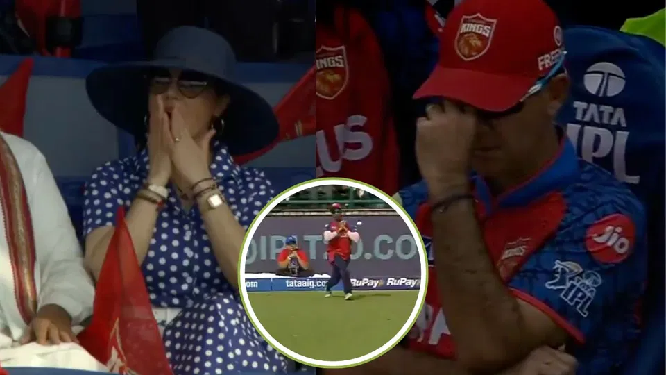 शशांक सिंह ने छोड़ा कैच [स्रोत: स्क्रीनशॉट/जियोहॉटस्टार]
