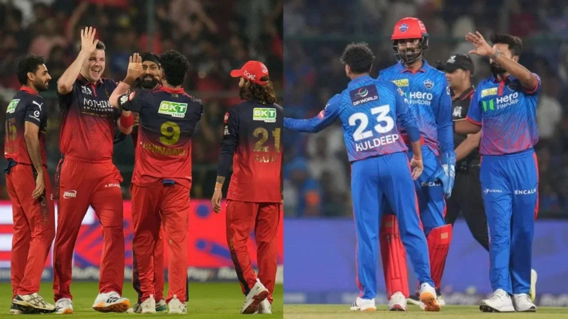 RCB vs DC Head To Head Records [Source: AFP, AP]