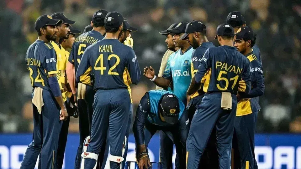 श्रीलंका के खिलाड़ी [स्रोत: एएफपी]