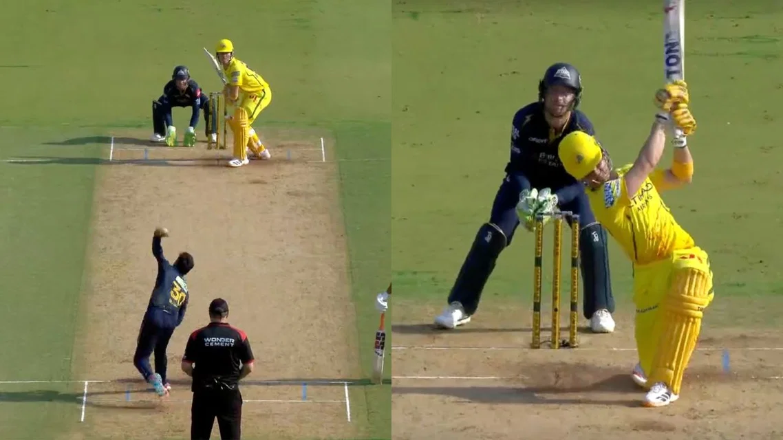 Dewald Brevis Turns Saim Ayub (Source: Screengrab from JioStar)