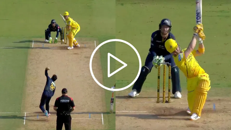 Watch- Dewald Brevis Turns Saim Ayub As No-Look Wicket Humbles CSK's Baby AB