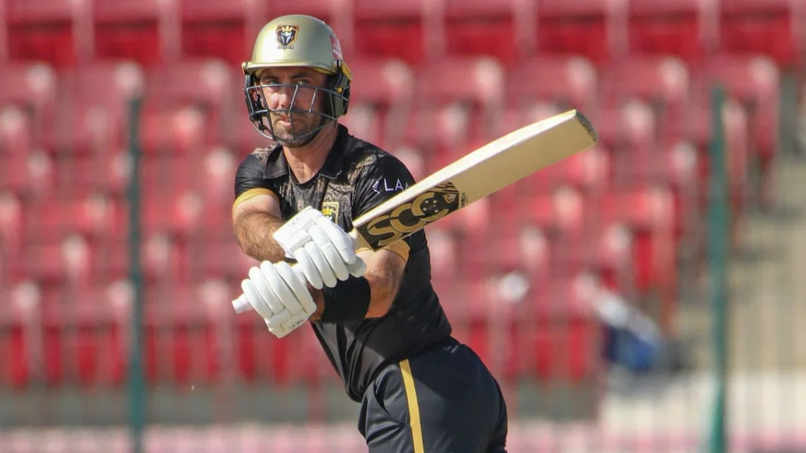 Glenn Maxwell in action in PSL 2026 [Source: PSL Official Social Media]