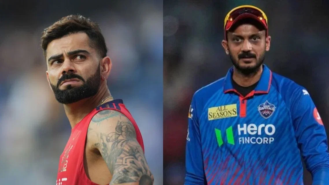 Virat Kohli and Axar Patel [Source: AP]