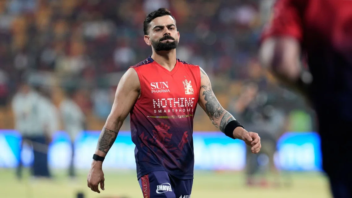 Virat Kohli in a practice session during IPL 2026. PC- AP