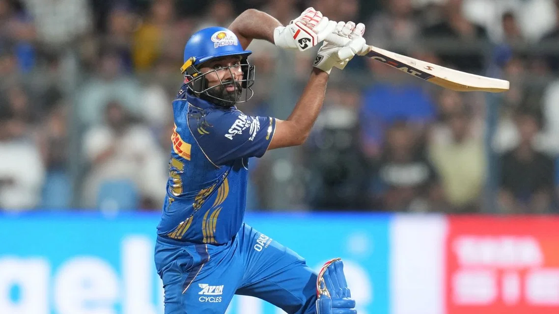 Rohit Sharma MI vs SRH (Image Source: AP)