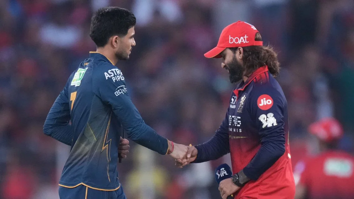 GT won the toss and RCB set put into bat [Source: AP]
