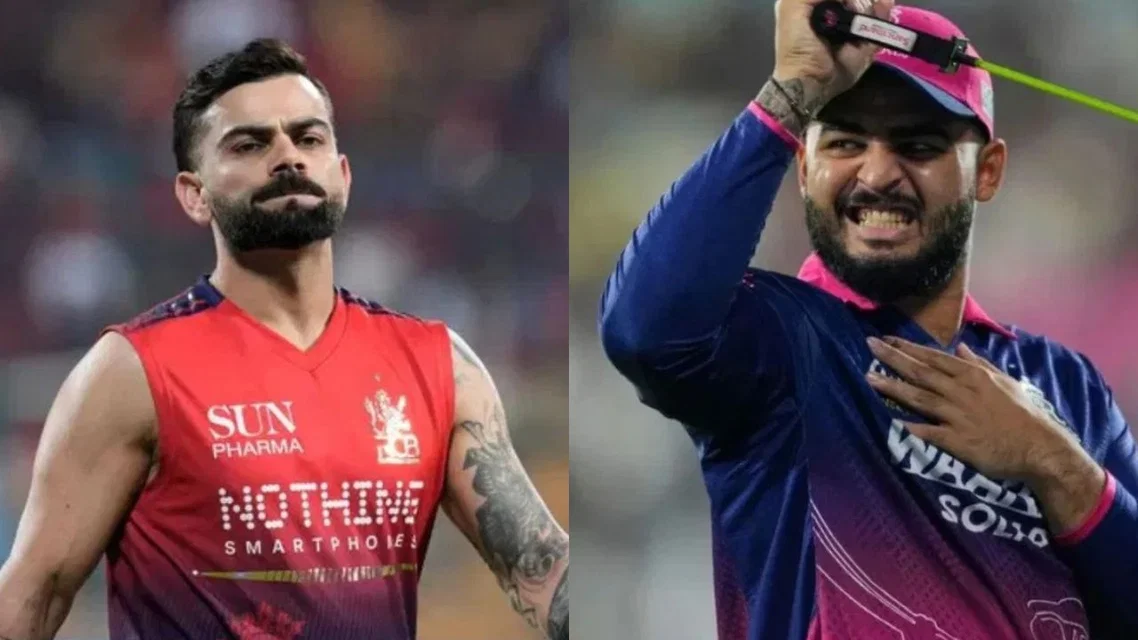 Virat Kohli and Riyan Parag [Source: AFP, AP]
