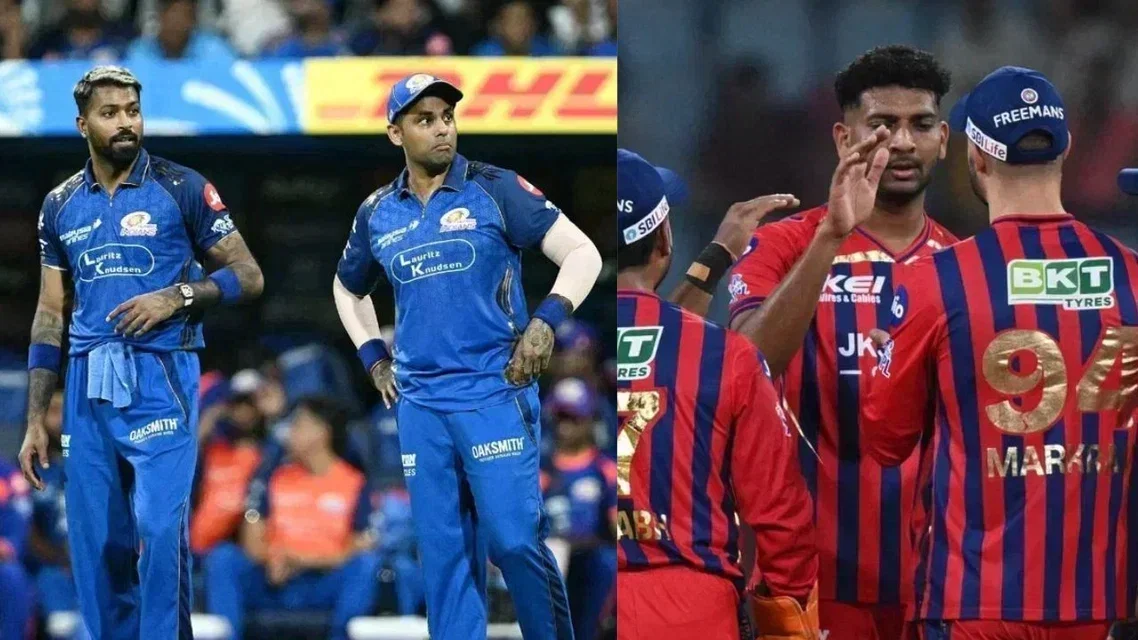 MI vs LSG Head To Head Records (Source: AFP and AP)