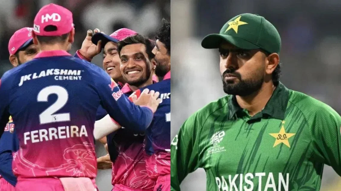 Rajasthan Royals and Babar Azam [Source: AP and AFP]