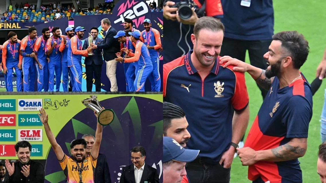 Rohit Sharma, Babar Azam, Virat Kohli, AB de Villiers. Image Credits: AFP