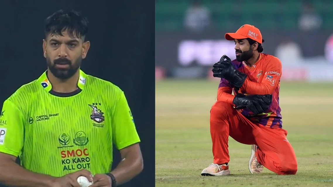 Haris Rauf and Mohammad Rizwan in PSL 2026 (Source: X)