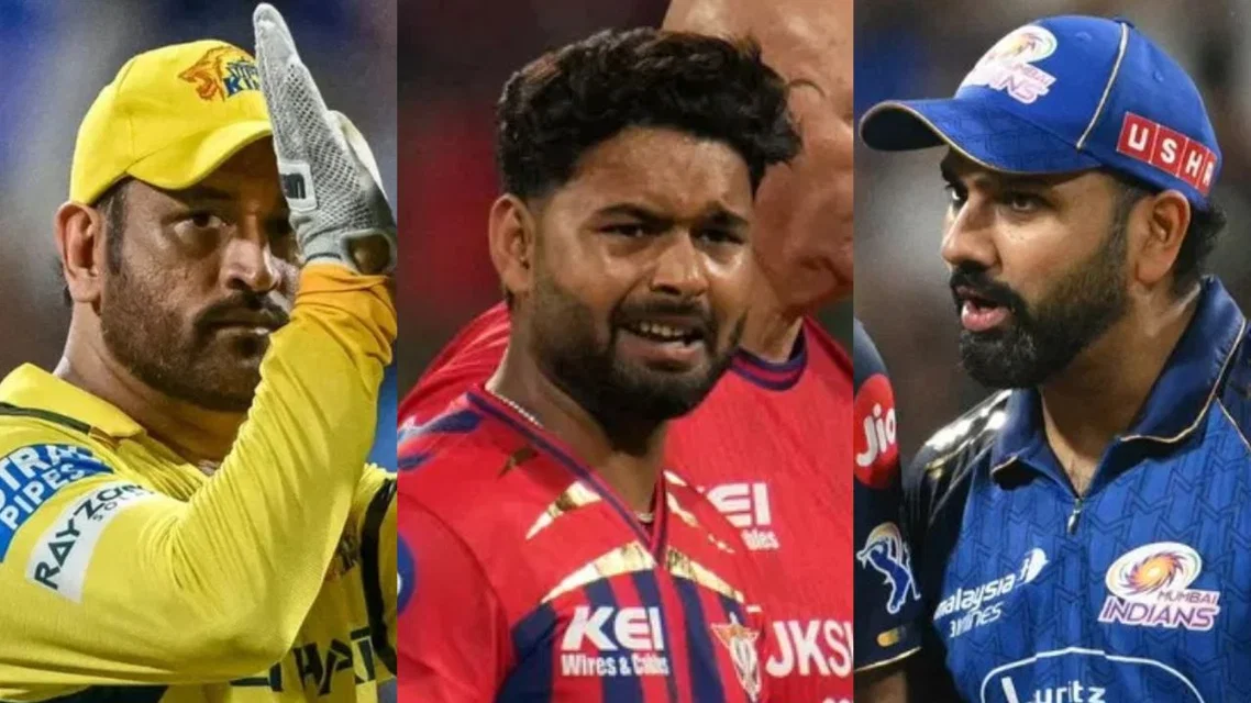 MS Dhoni Rishabh Pant and Rohit Sharma [Source: AFP]