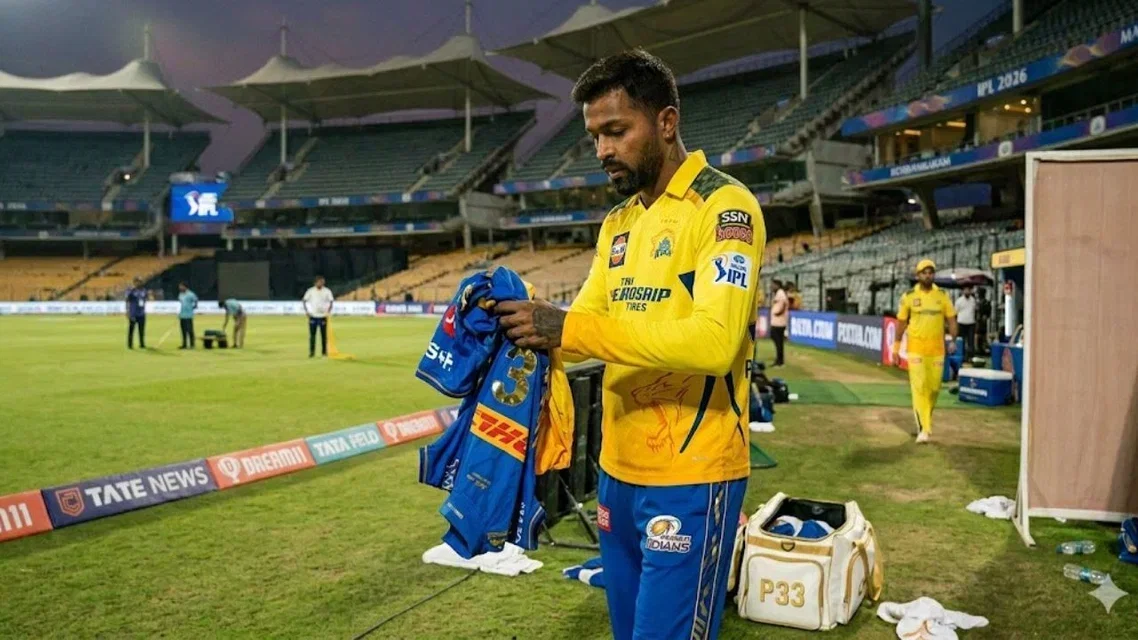 This is an AI generated image of Hardik Pandya