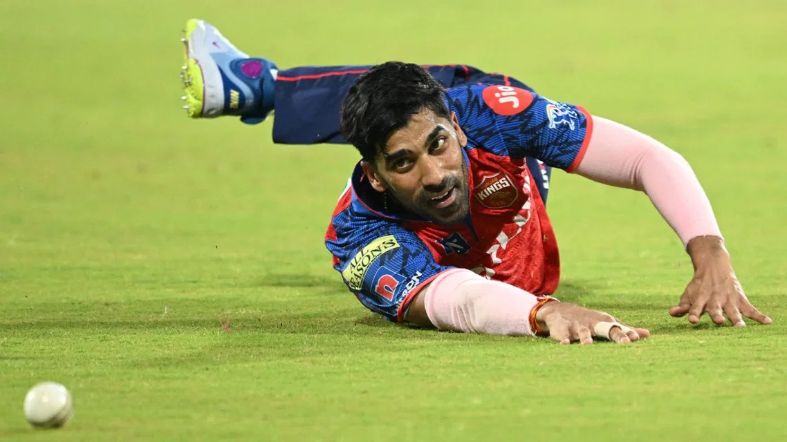 Shashank Singh. [Source - AFP]