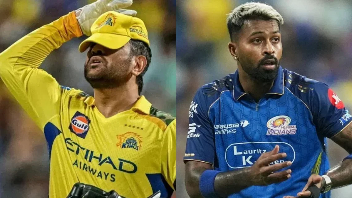 MS Dhoni and Hardik Pandya [Source: AFP, AP]