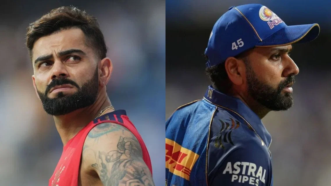 Virat Kohli and Rohit Sharma (Source: AFP)