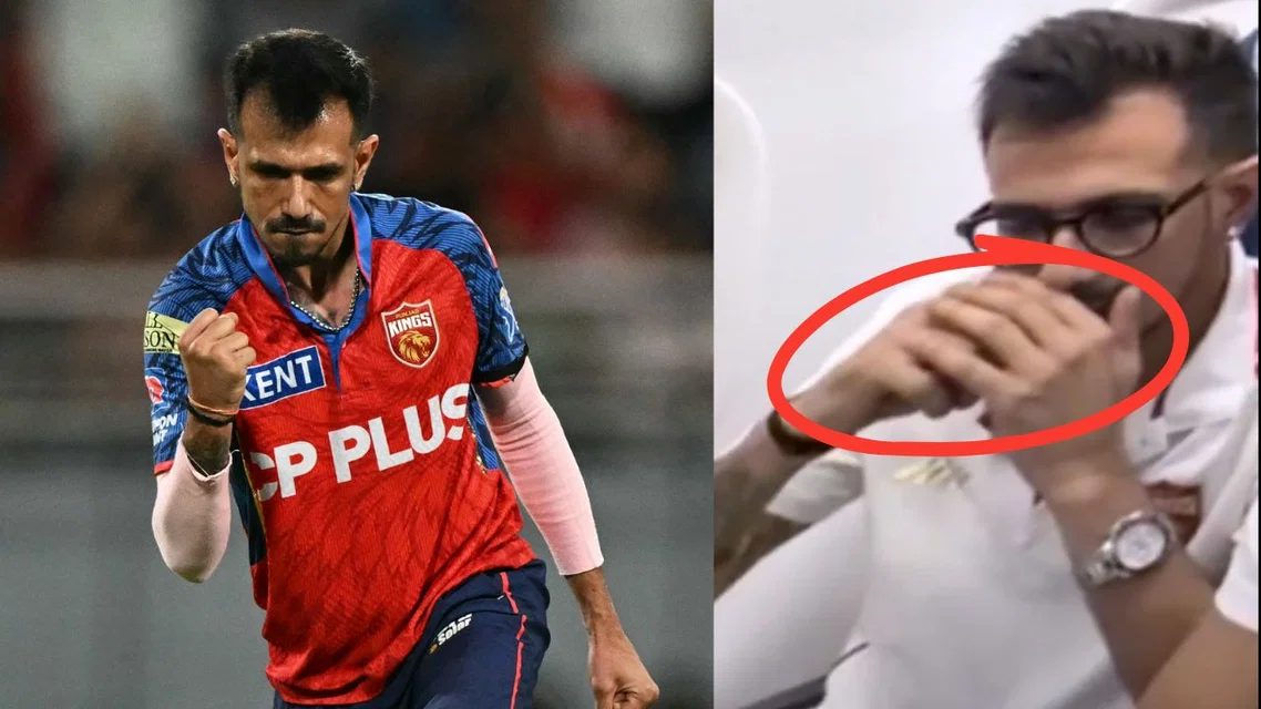 Yuzvendra Chahal (Source: AFP & X/@i_am_gustakh)