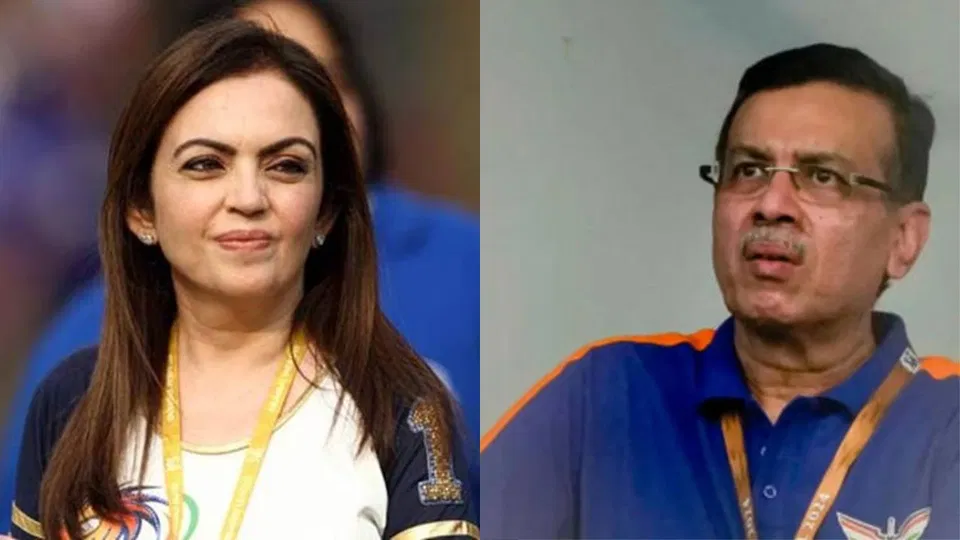अंबानी परिवार और गोयनका परिवार शीर्ष आईपीएल टीमों के मालिक हैं। PC- X/45Fan_Prathmesh