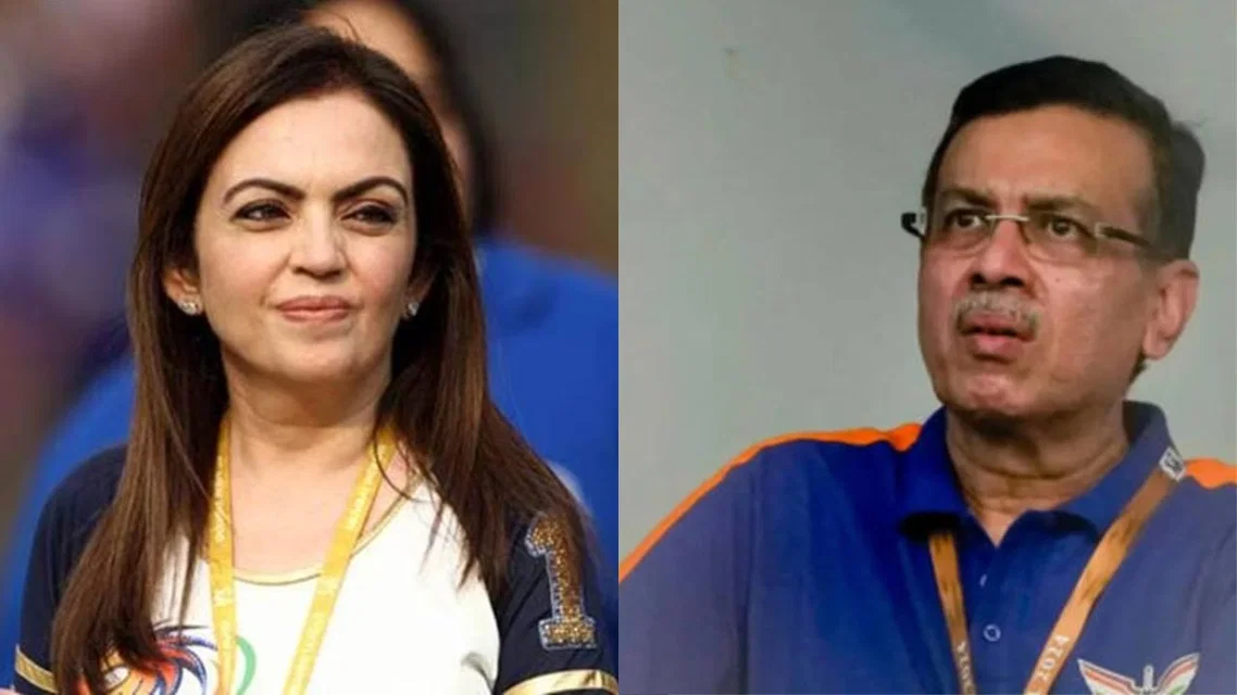 Ambani family & Goenka family own top IPL teams. PC- X/45Fan_Prathmesh