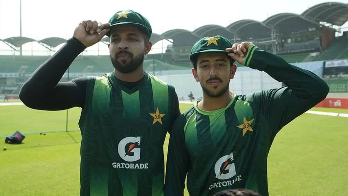 Pakistan presented two debut caps vs Bangladesh [Source: X]