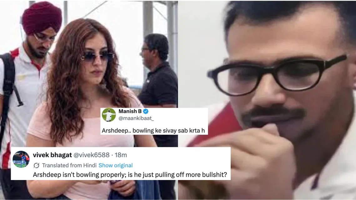 Arshdeep Singh Yuzvendra Chahal. Image Credits: X