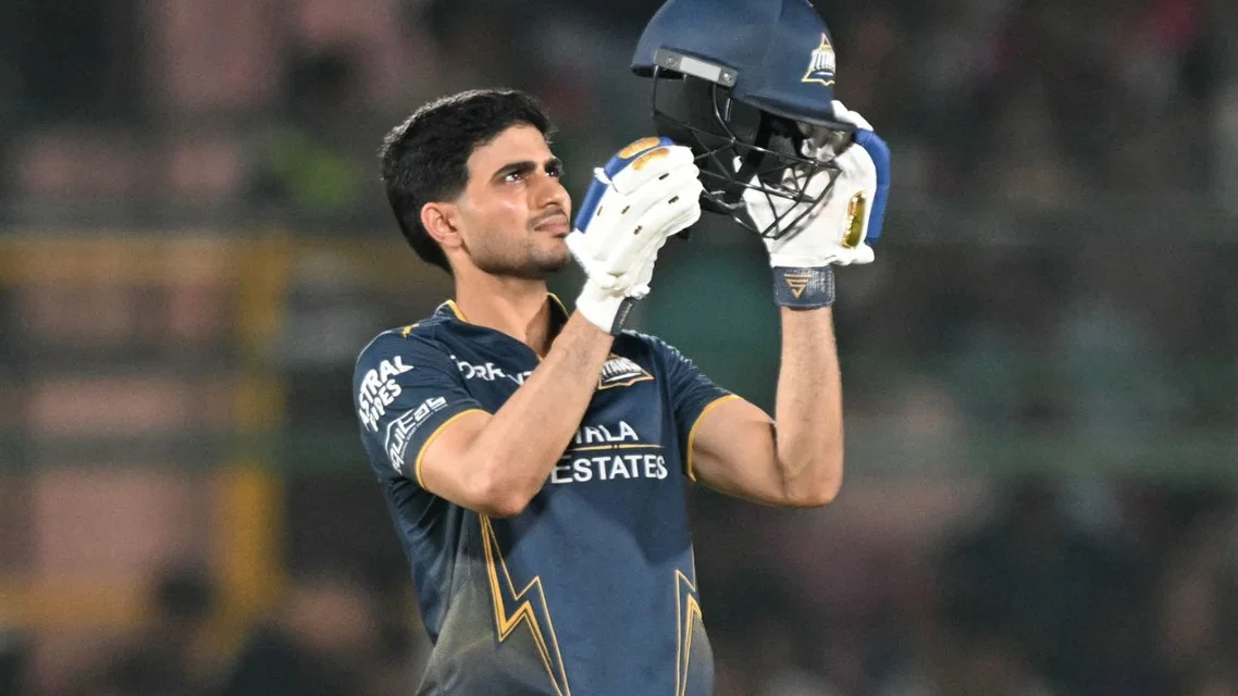 Shubman Gill for GT - (Source: AFP)