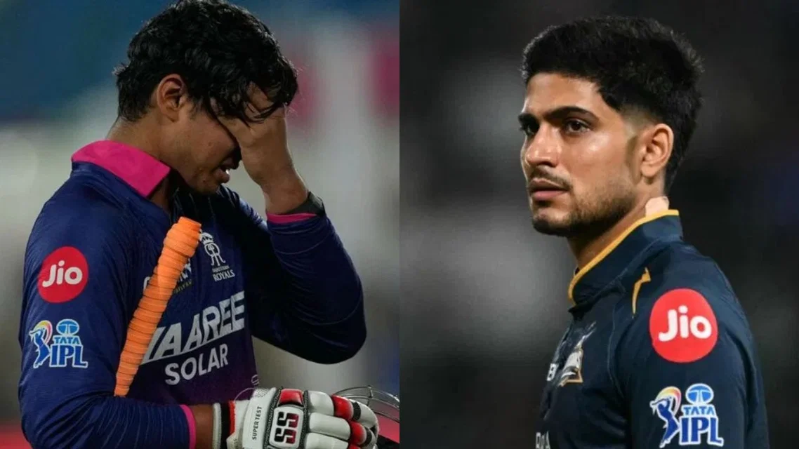 Vaibhav Sooryavanshi and Shubman Gill [Source: AFP]