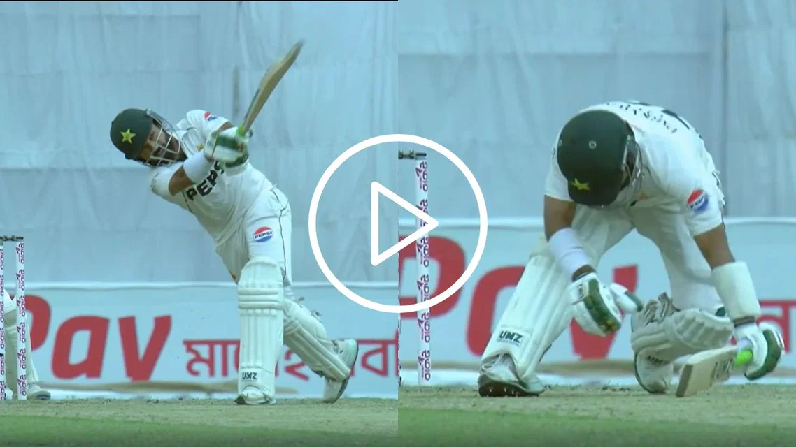 Mohammad Rizwan Breaks Into Fake Cramps Drama [Source: X]