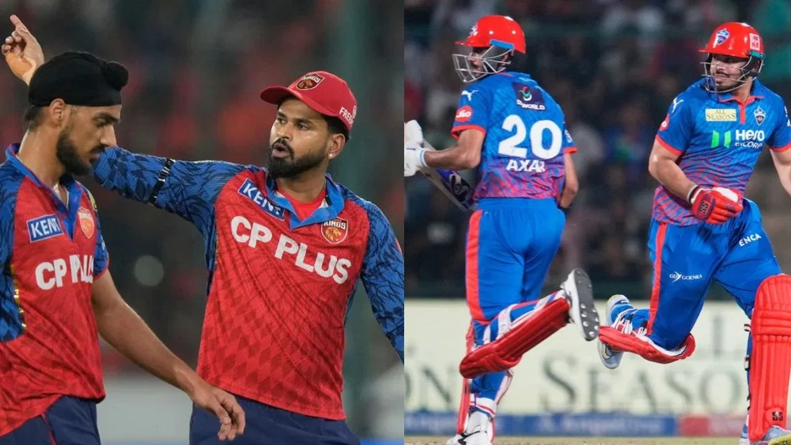 PBKS vs DC Head to Head Records (Source: AP)