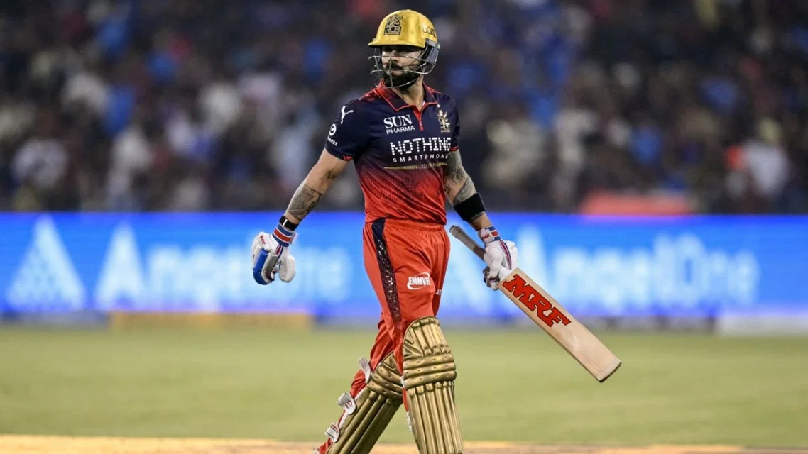 Virat Kohli Golden Duck - (Source: AFP)