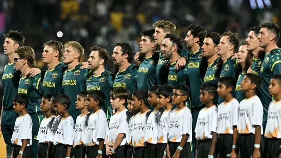 Australia squad [Source: AFP]
