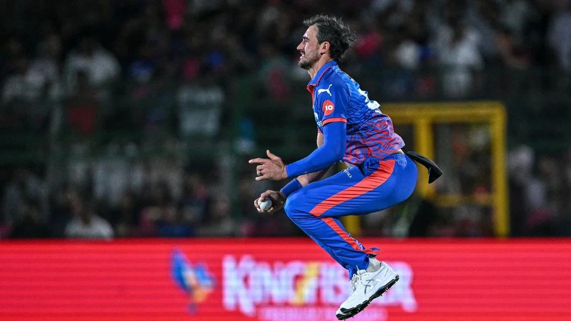 Mitchell Starc. [Source - AFP]