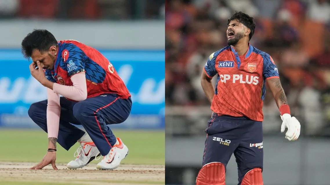 Yuzvendra Chahal Shreyas Iyer for Punjab Kings in IPL 2026. Image Credits: AP