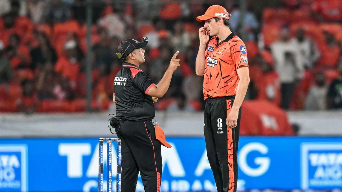 Pat Cummins Punished By BCCI. Image Credits: AFP